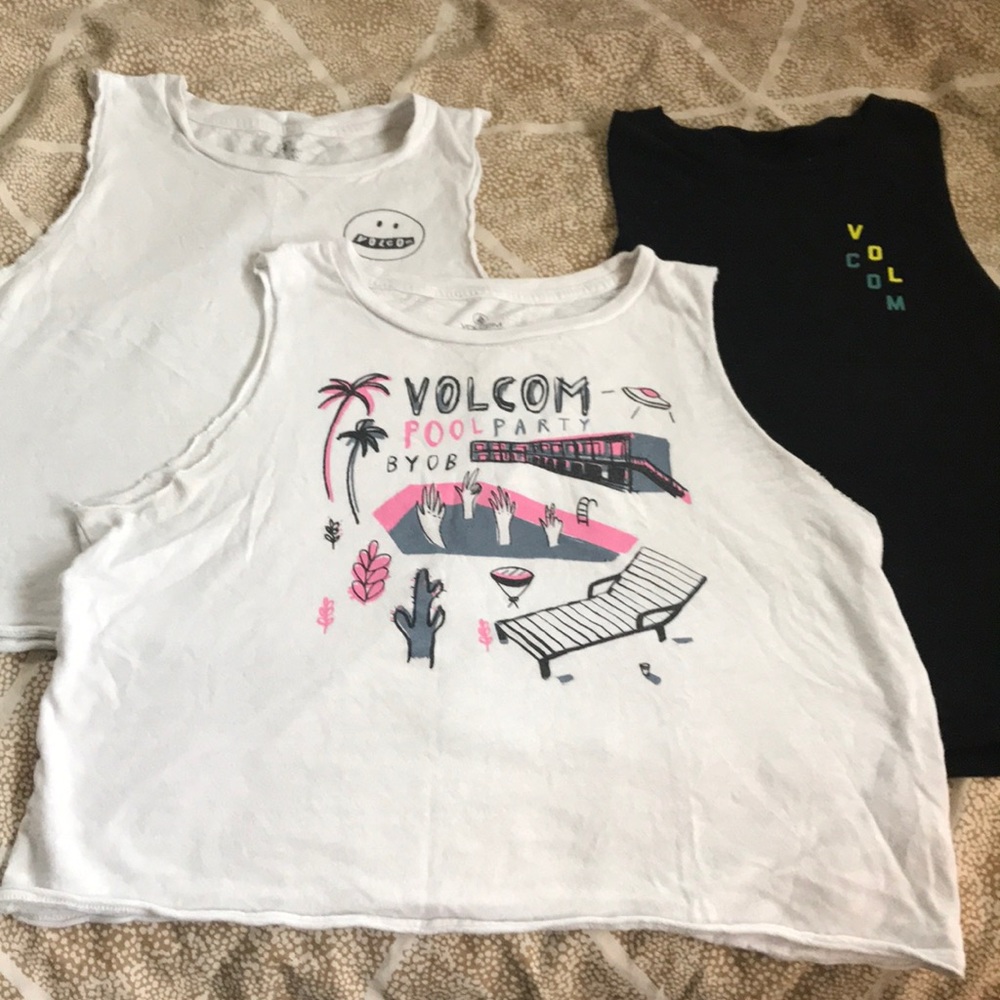 Volcom tank tops